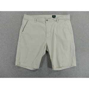Adriano‎ Goldschmied Green Label Flat Front Casual Shorts (Men's Size 38) Tan